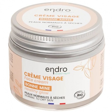 Crème visage hydratante - Bonne mine Endro Cosmétiques - Endro Cosmétiques