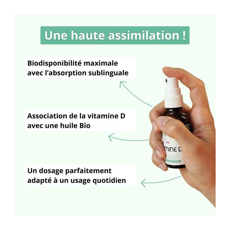 Vitamine D3 - Spray 30 ml Argalys