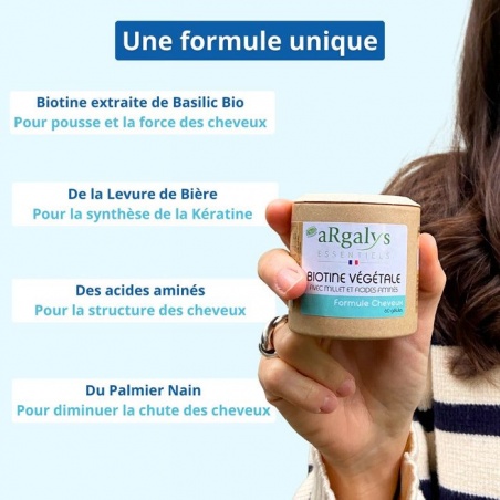 Biotine Végétale Argalys