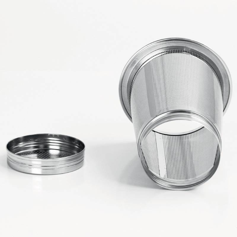 Théière Oolong en verre transparent 1,2 L Cristel