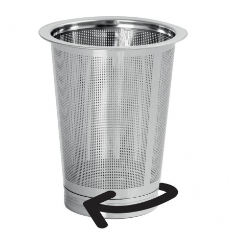 Théière Oolong en verre transparent 1,2 L Cristel