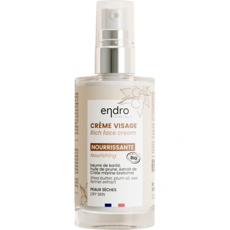 Crème visage nourrissante Endro Cosmétiques - Endro Cosmétiques