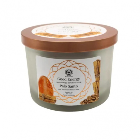Bougie Energie Positive - Cornaline & Palo Santo - 256g Green Tree Candle