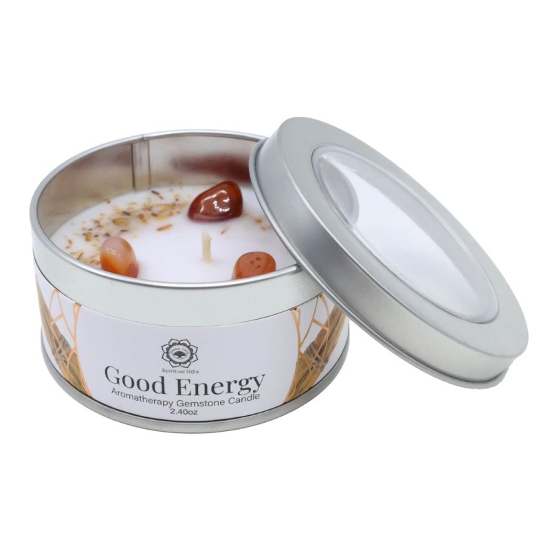 Bougie Energie Positive - Cornaline & Palo Santo - 70g Green Tree Candle