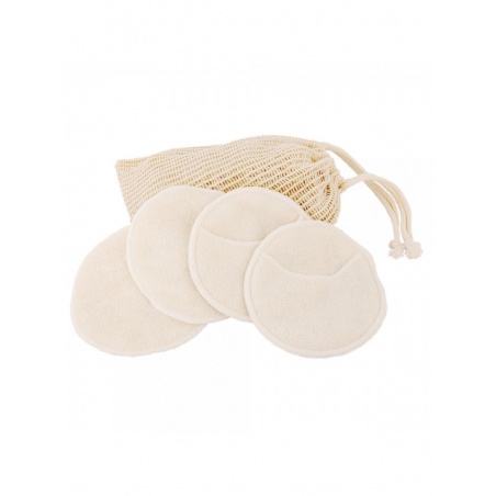 Lot de 4 coton démaquillant avec filet de lavage Croll & Denecke - Croll & Denecke