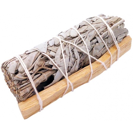 Sauge blanche et Palo Santo à brûler - 