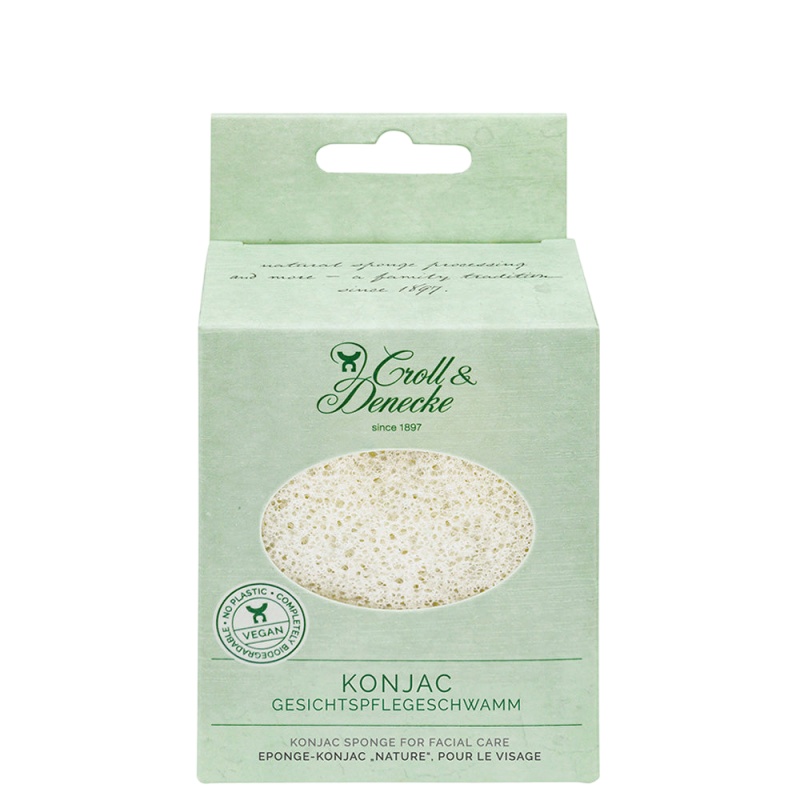 Eponge Konjac Blanche Croll & Denecke
