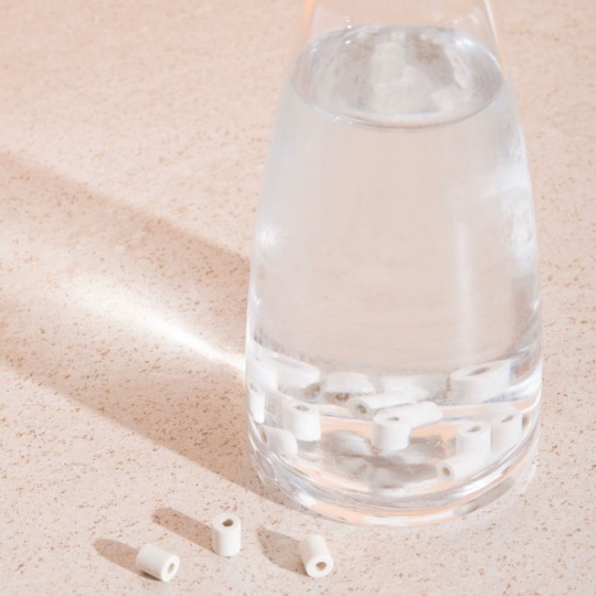 50 Perles De Céramique Pour Filtrer L'eau - Anti-calcaire Naturel, Pour Carafe, Bouilloire, Lave-linge, Gourde