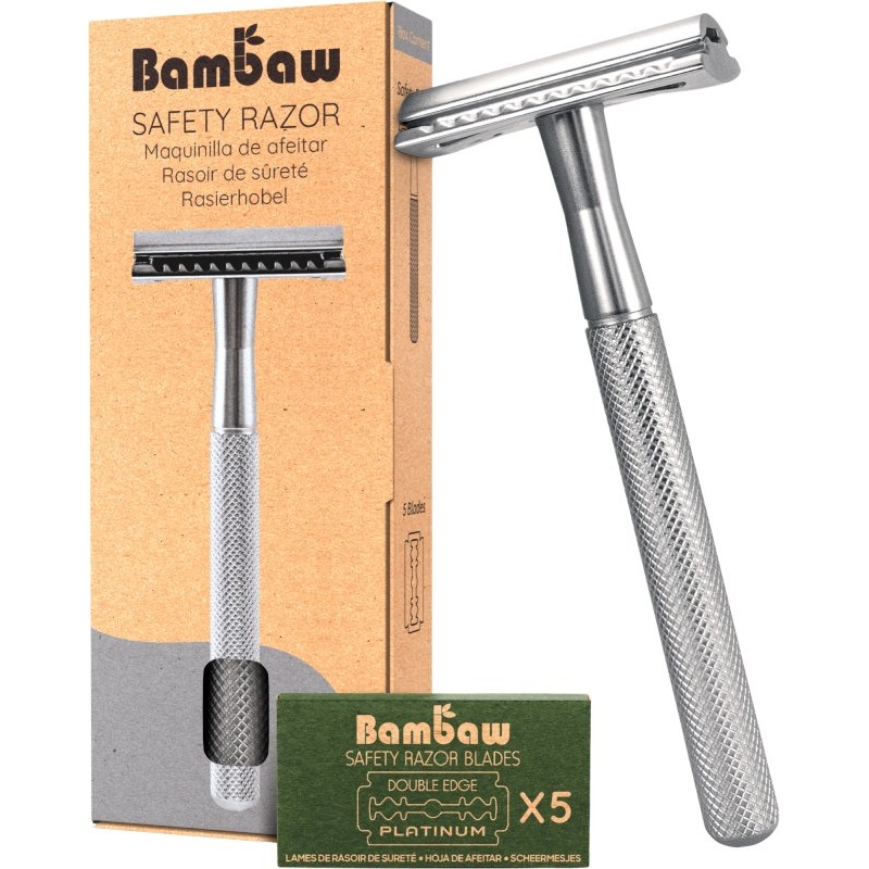 Rasoir de sûreté - gris Bambaw