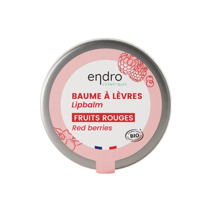 Baume à lèvres - fruits rouges Endro Cosmétiques