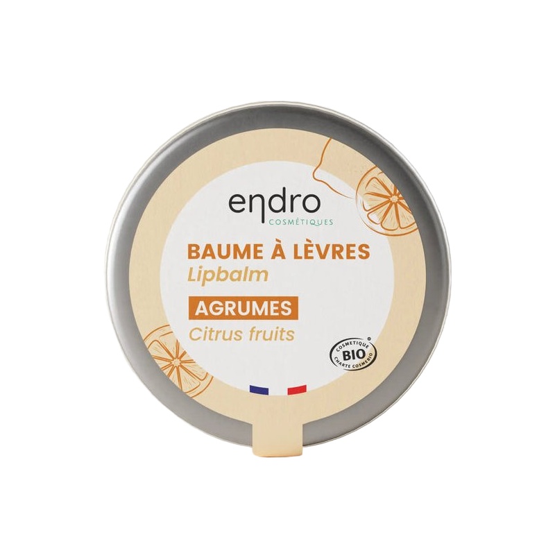 Baume à lèvres - agrumes Endro Cosmétiques