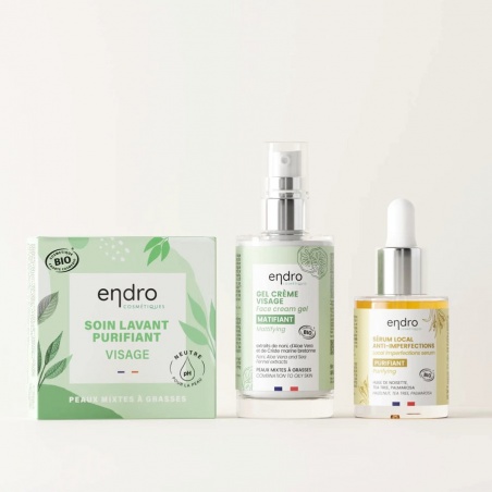 Routine Visage - Peaux Imperfections Endro Cosmétiques - Endro Cosmétiques