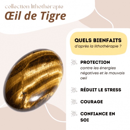 Bienfaits Oeil de Tigre