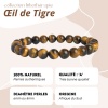Bracelet Oeil de Tigre - Protection