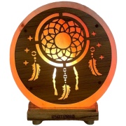 Lampe de Sel Himalaya Attrape-Rêves Esoterra