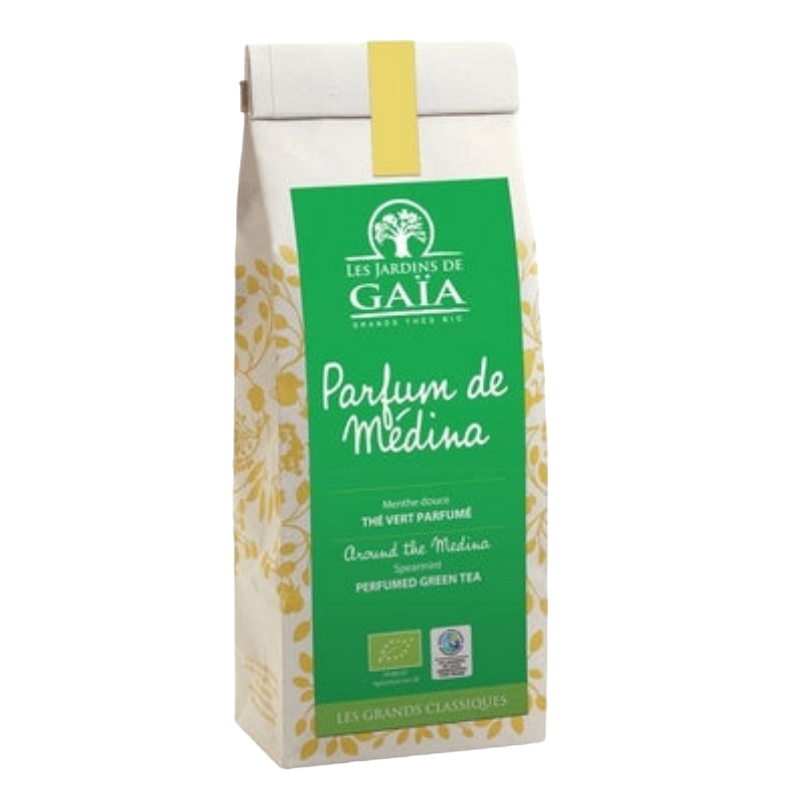 Thé vert Parfum de Médina- Vrac 100g Les jardins de Gaïa