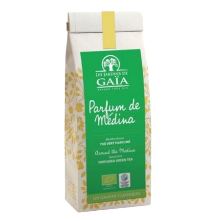 Thé vert Parfum de Médina- Vrac 100g Les jardins de Gaïa - Les jardins de Gaïa