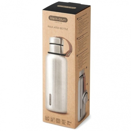 Gourde isotherme en inox 500ml - Black Limited Edition Black + Blum