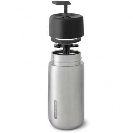 Mug Isotherme En Acier Inoxydable 350 Ml - Garde Au Chaud 8h, Au Froid 12h, Couvercle Bouton-poussoir, Motif Vache