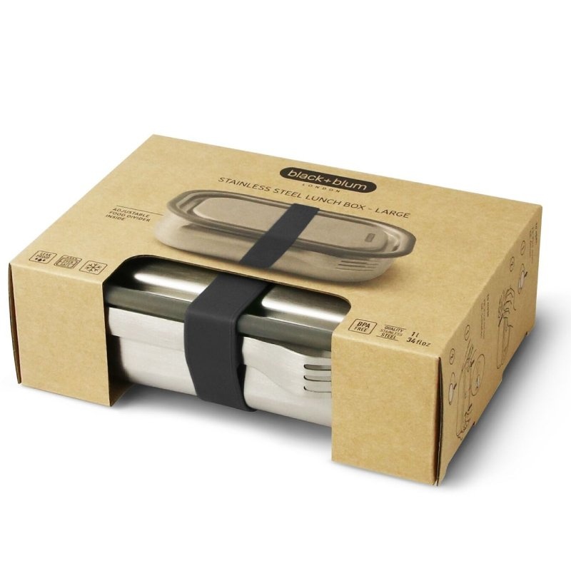 Lunch box inox 1L Black + Blum