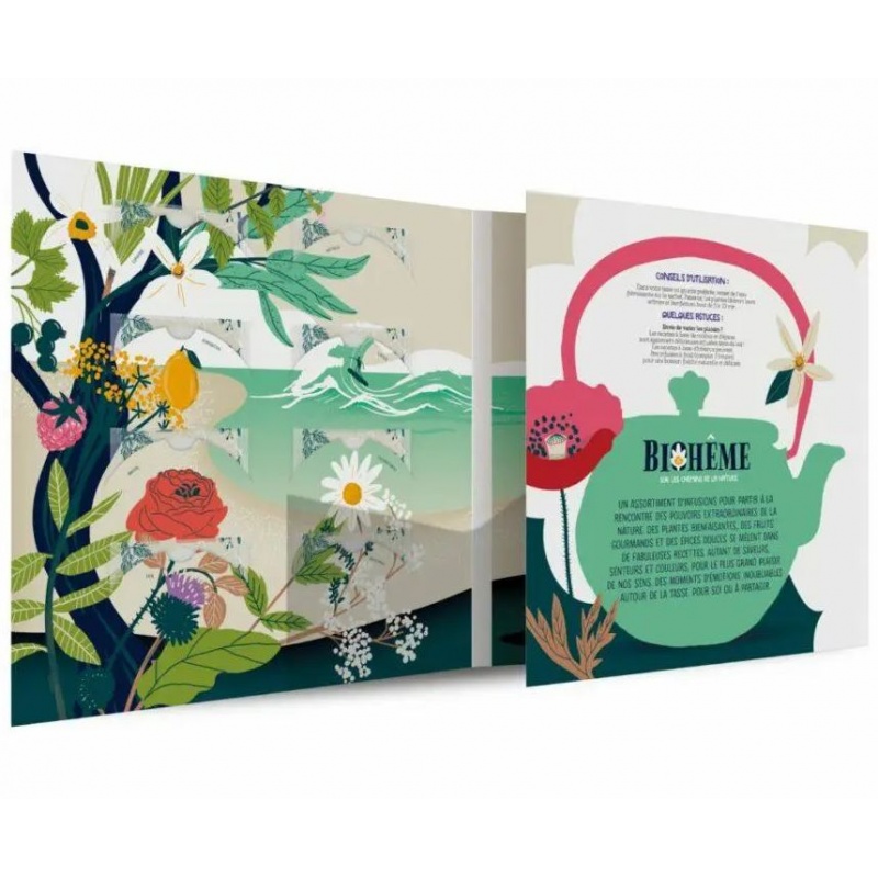 Calendrier de l'avent infusions - 24 rituels émotions Biohême