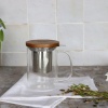 Tisanière en verre à double paroi avec infuseur GUSTAVE 450ml OGO Living
