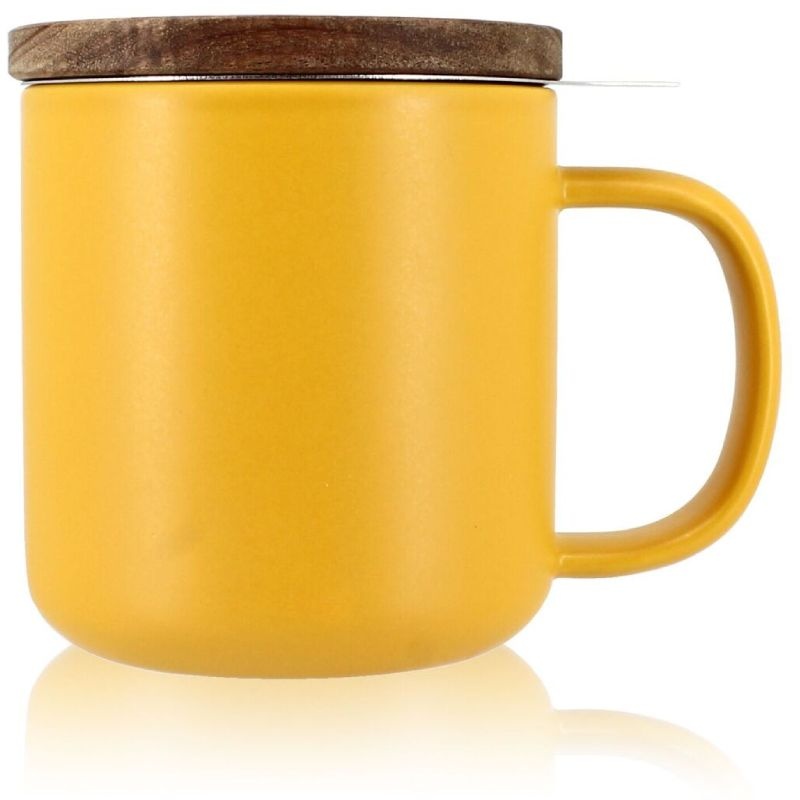 Tisanière JULIET en grès 300ml - Jaune OGO Living
