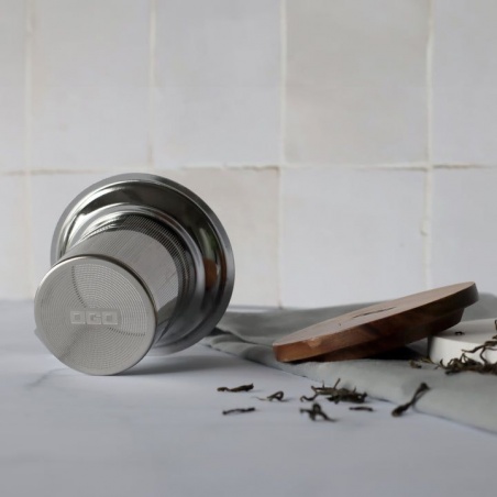 Tisanière JULIET en grès 300ml - Jaune OGO Living