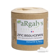 Zinc Bisglycinate - 60 gélules Argalys