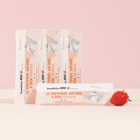 Recharge Dentifrice enfant fraise à dissoudre Pimpant