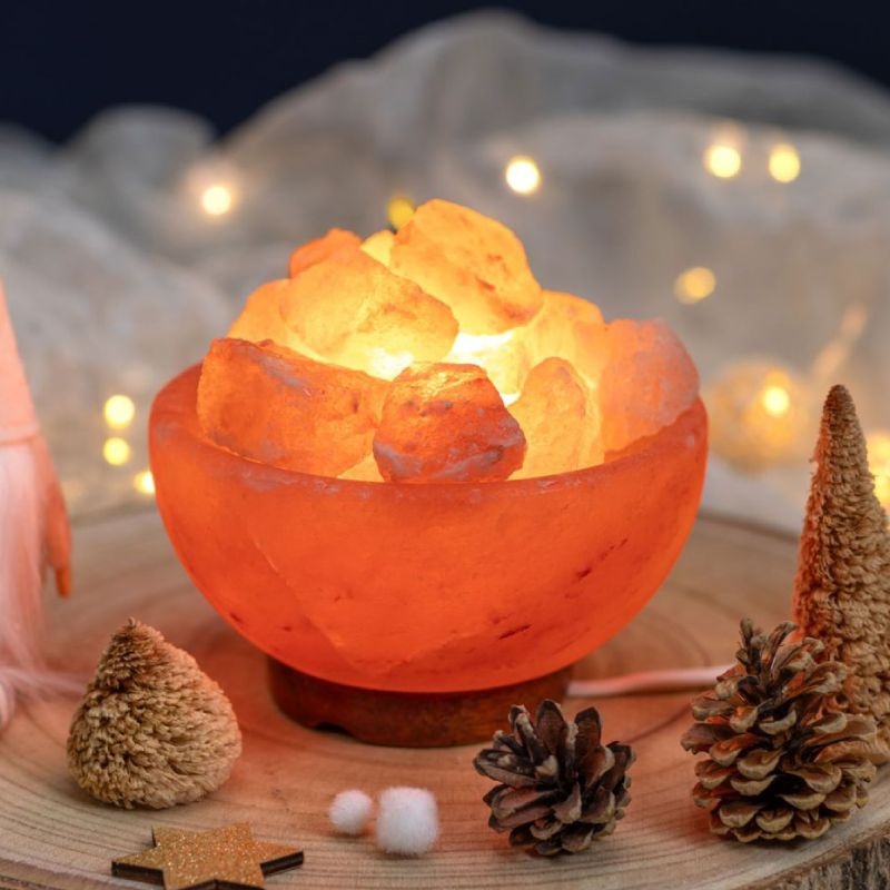 Lampe de Sel Bol de Cristaux Esoterra
