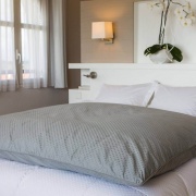  Édredon gonflant jacquard Gris clair 140 x 160 cm Manufacture Castex