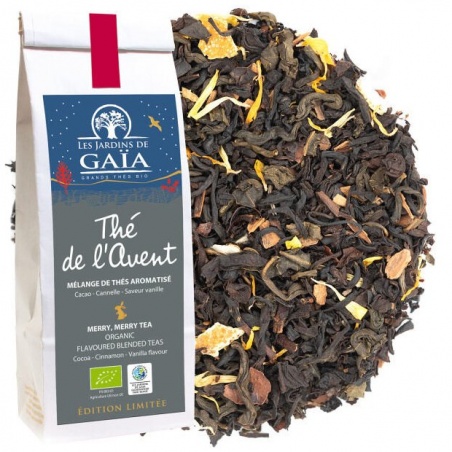 Thé de l'Avent - Vrac 100g Les jardins de Gaïa - Les jardins de Gaïa