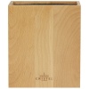Bloc à couteaux rectangulaire en bois de Hêtre - 8 couteaux Cristel