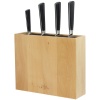 Bloc à couteaux rectangulaire en bois de Hêtre - 10 couteaux Cristel