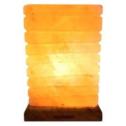 Lampe de Sel Himalaya Rectangle strié Esoterra