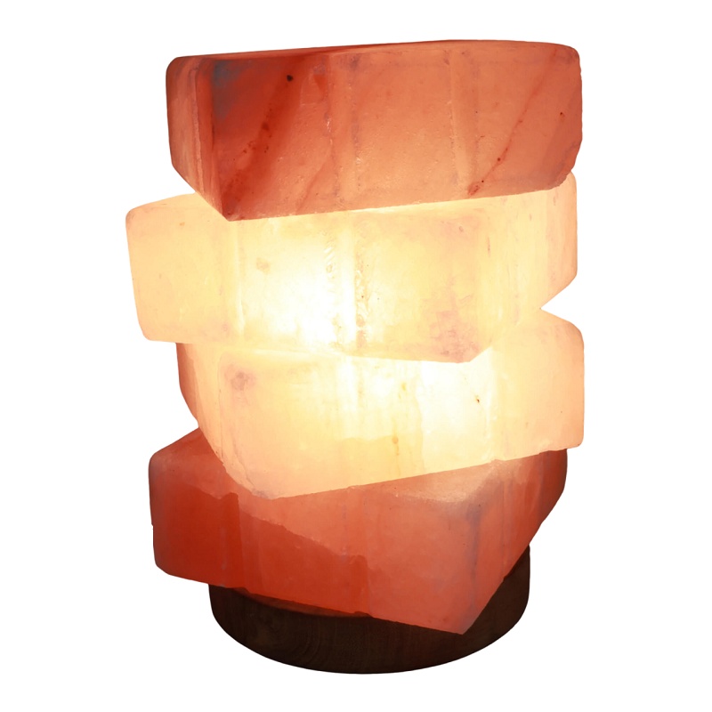 Lampe de Sel Himalaya Rubik's Cube Esoterra