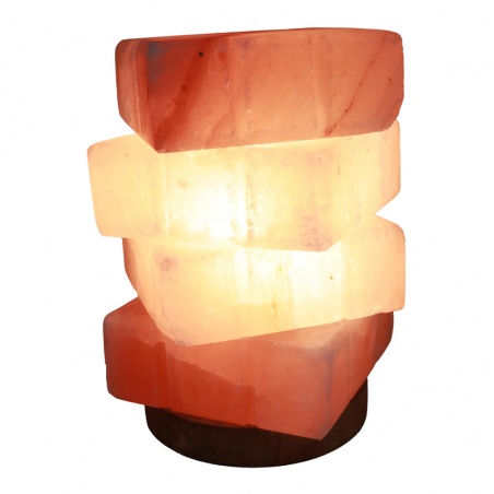 Lampe de Sel Himalaya Rubik's Cube Esoterra - Esoterra