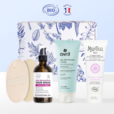 Coffret soin douceur visage bio Nouvojour - Nouvojour