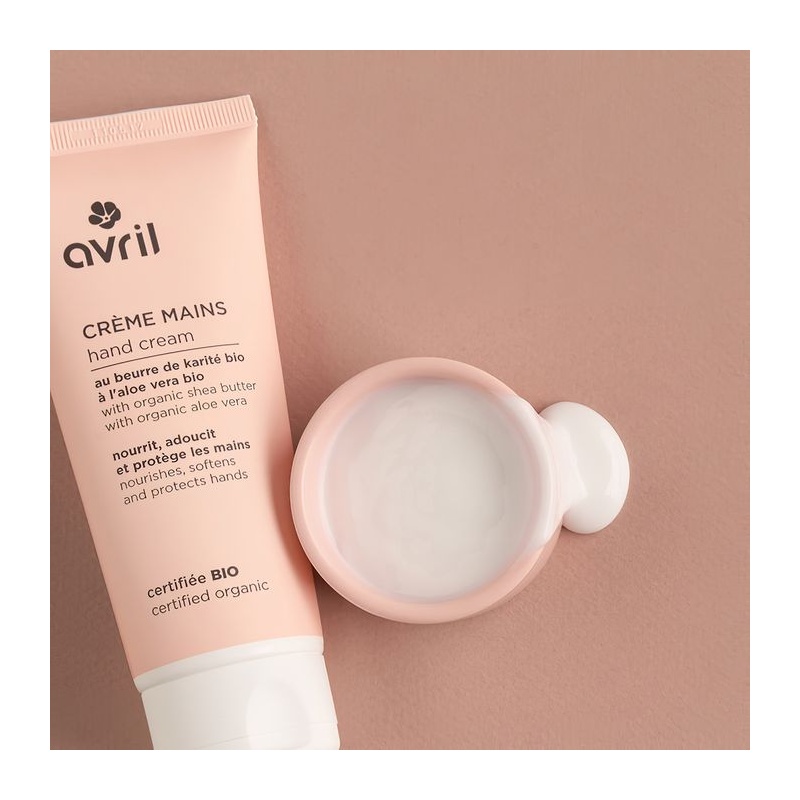 Crème pour les mains bio au beurre de karité Avril