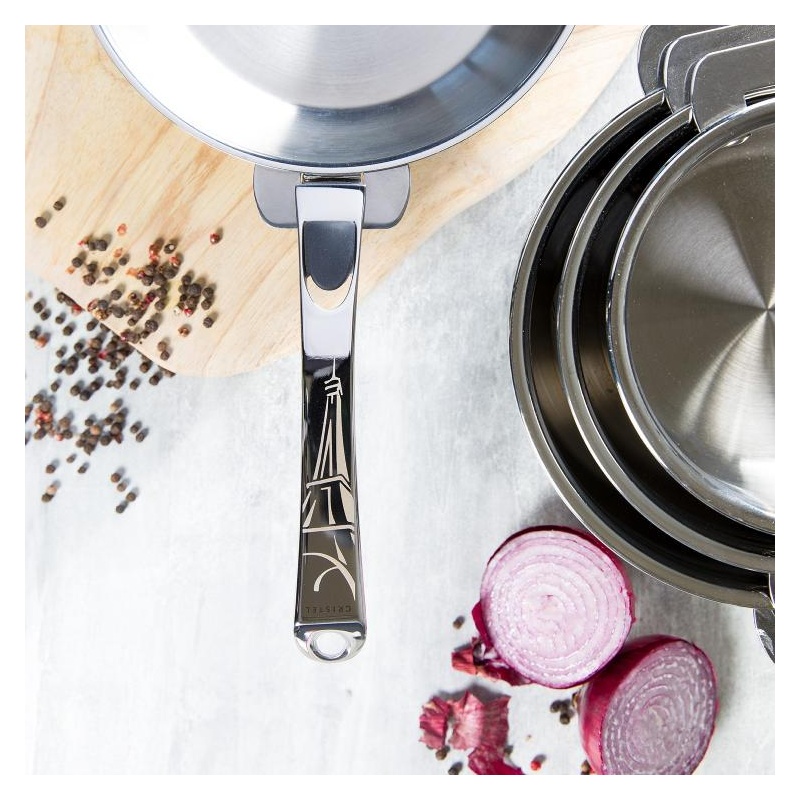 Poignée amovible en inox - édition limitée Tour Eiffel Cristel