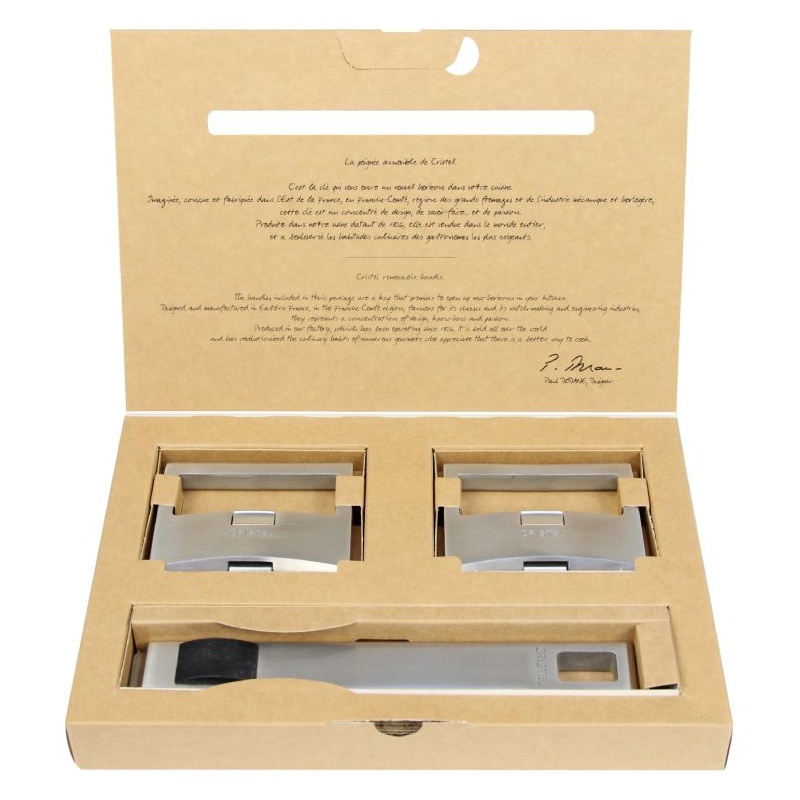 Set poignée et anses amovibles Strate Cristel