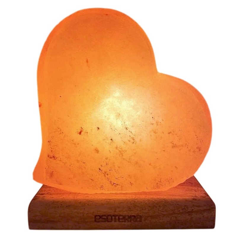 Lampe de Sel Cœur Design Esoterra