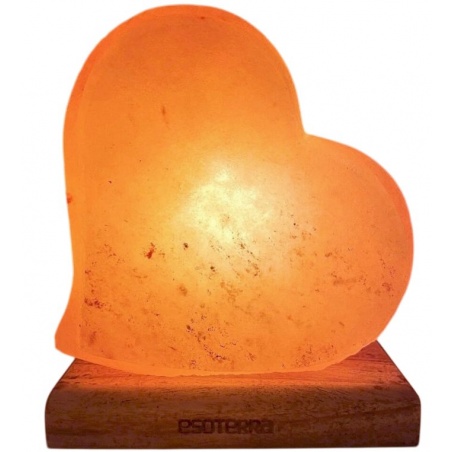Lampe de Sel Cœur Design Esoterra - Esoterra