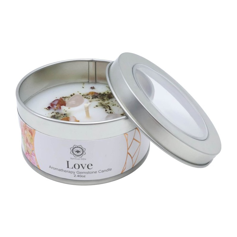 Bougie Amour - Quartz Rose & Rose - 70g Green Tree Candle