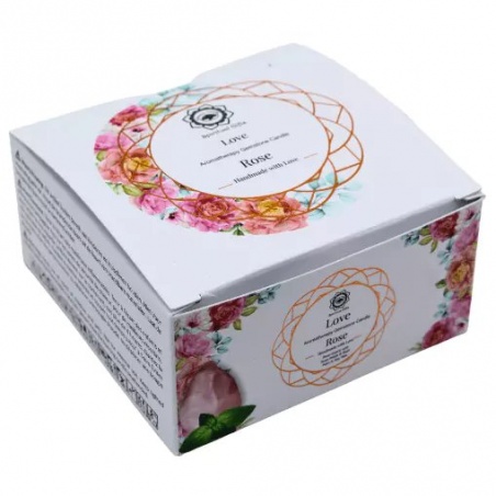 Bougie Amour - Quartz Rose & Rose - 70g Green Tree Candle