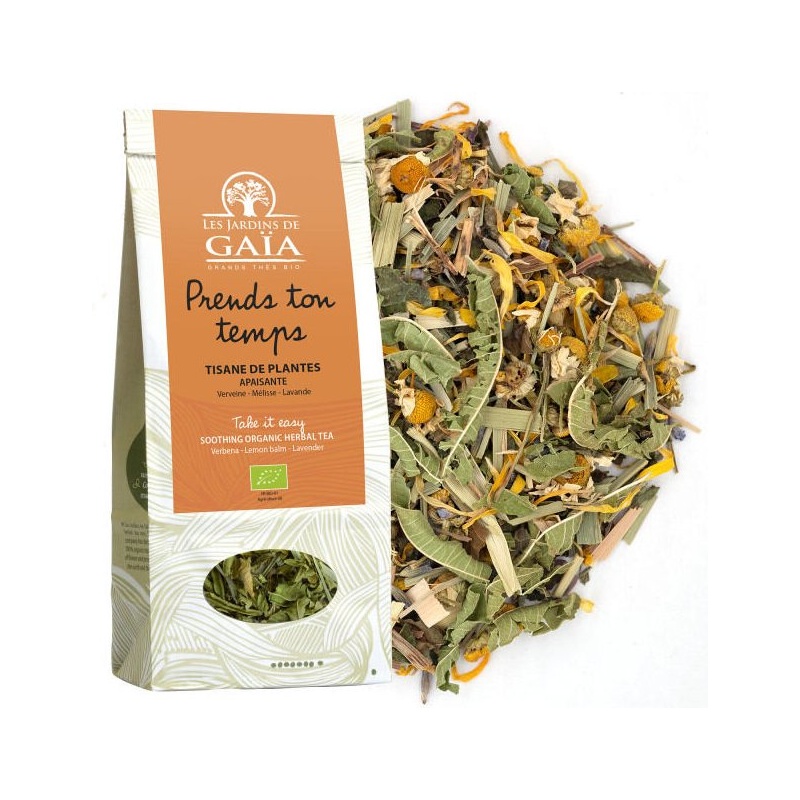 Tisane apaisante Prends ton temps - 50g Les jardins de Gaïa