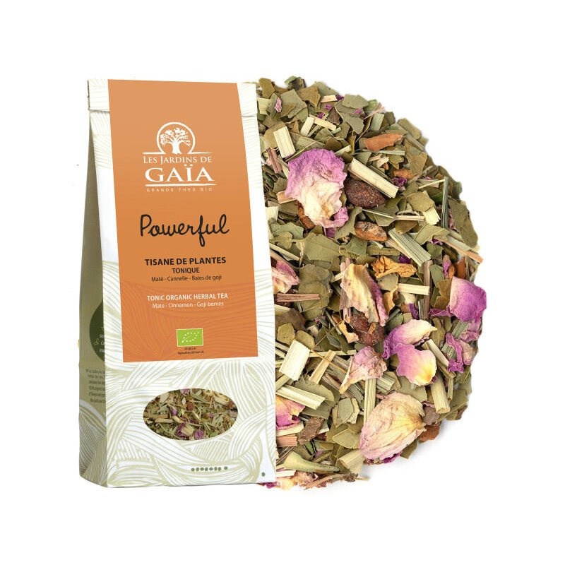 Tisane tonique Powerful - 100g Les jardins de Gaïa