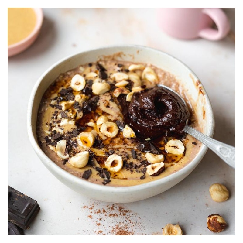 Porridge bio Super Petit Déjeuner - Cacao et Purée de Noisette Iswari