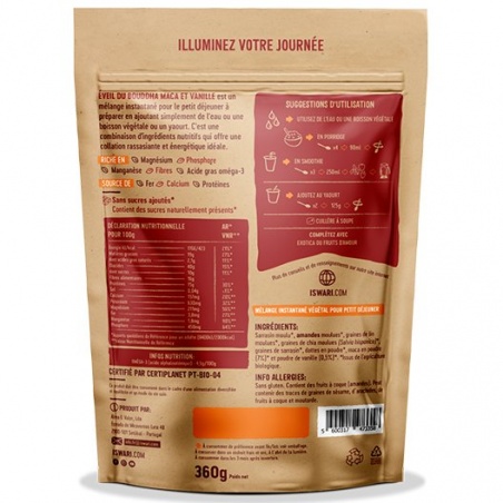 Éveil du Bouddha - Maca et Vanille Iswari